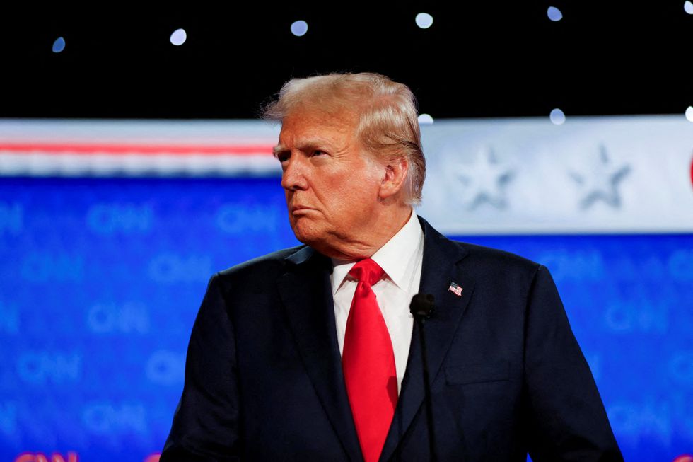 Trump at CNN debate