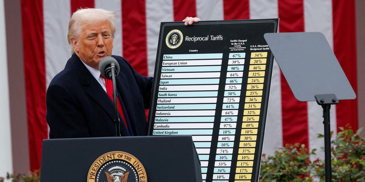 NextImg:Markets plunge as Trump tariffs impose 'major blow to world economy' and China vows retaliation