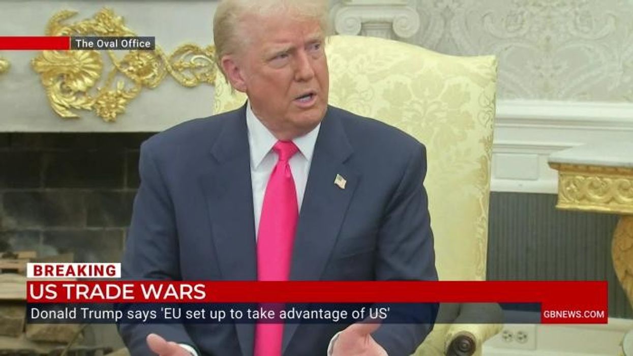 Donald Trump issues new threat to Europe as trade war set to ESCALATE amid market turmoil