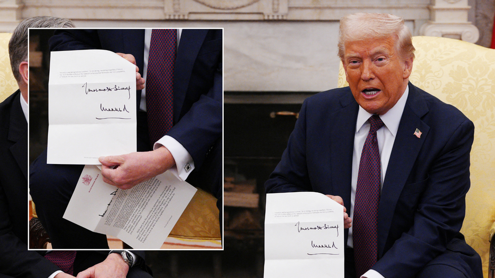 Trump/King Charles letter