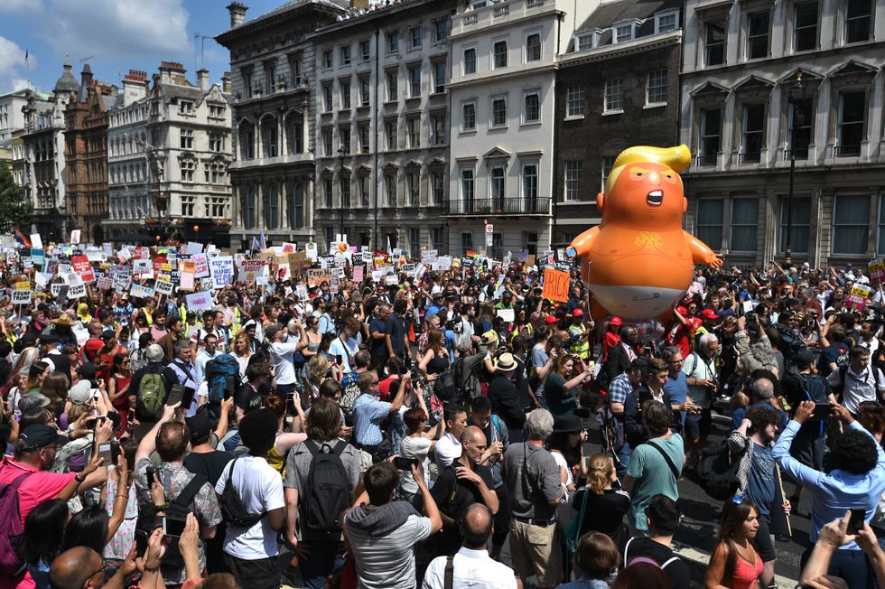 Trump protest