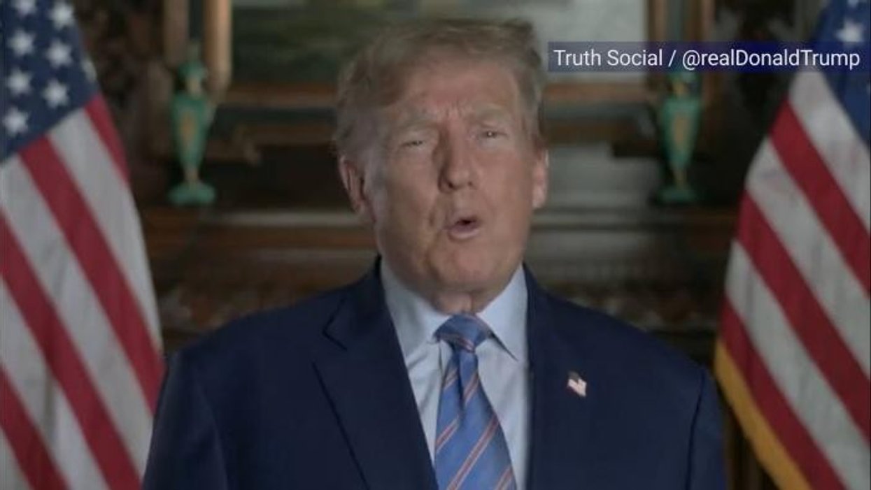 'They're trying to DESTROY our country!' Donald Trump sends SCATHING Thanksgiving message to 'radical left lunatics'