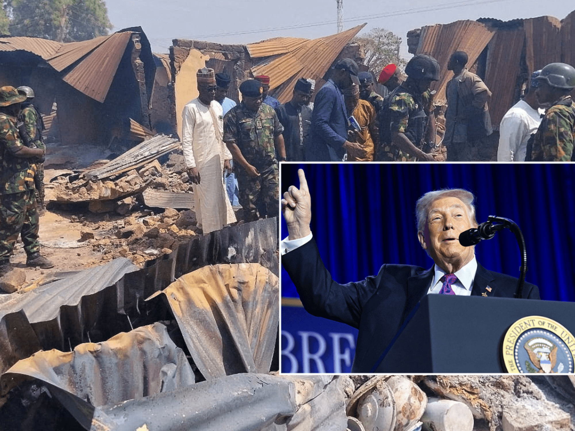 Trump sends troops to Nigeria