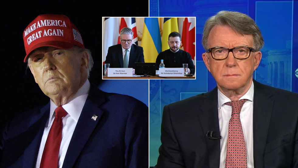 Trump/Starmer and Zelensky/Mandelson