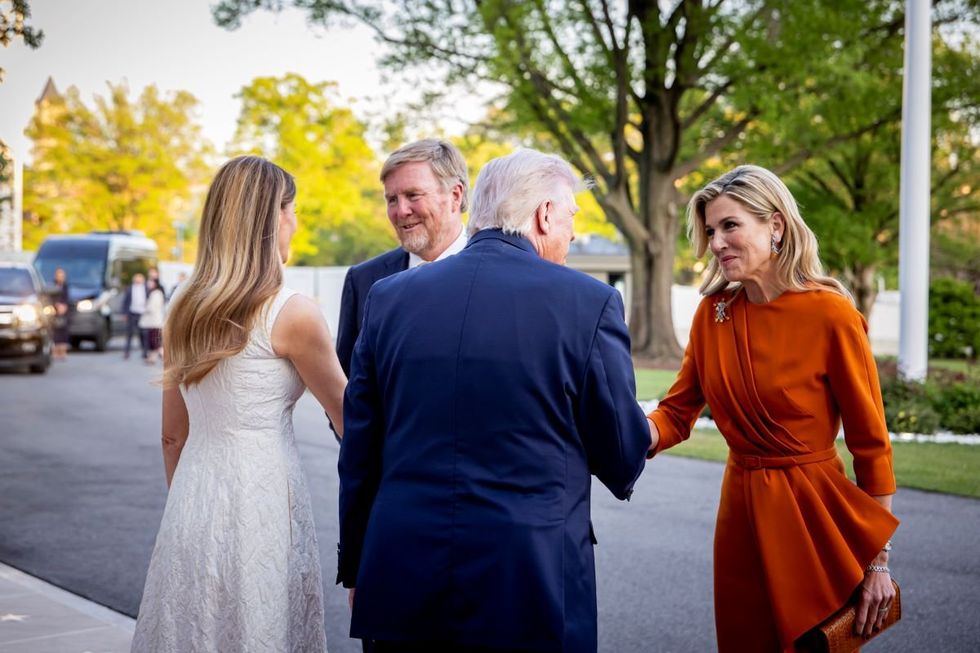 Trumps and Dutch King and Queen