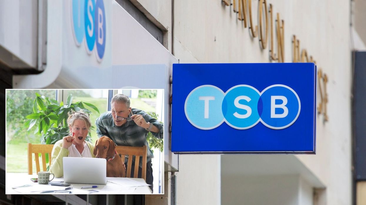 TSB and shocked festive customers