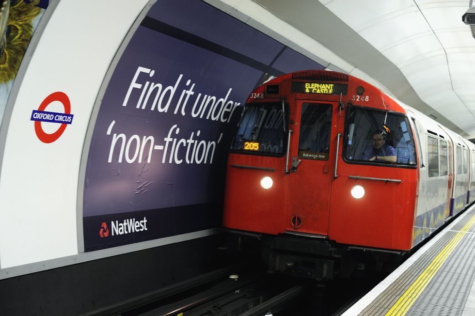 Tube driver at Oxford Circus