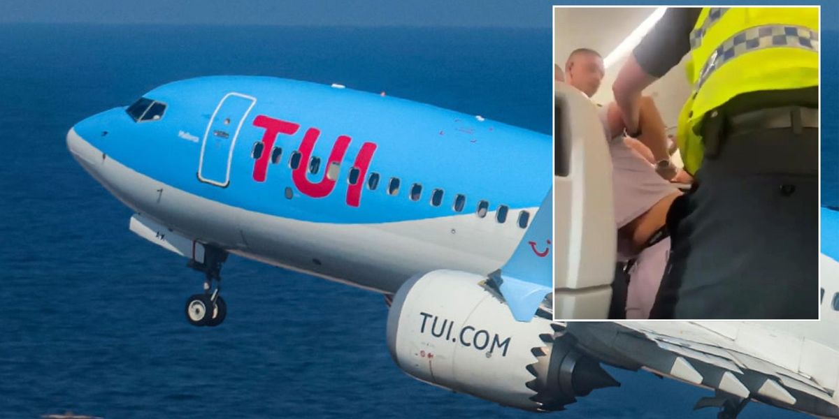 NextImg:Tui passenger whose 'drunk' behaviour forced emergency landing released under investigation by police