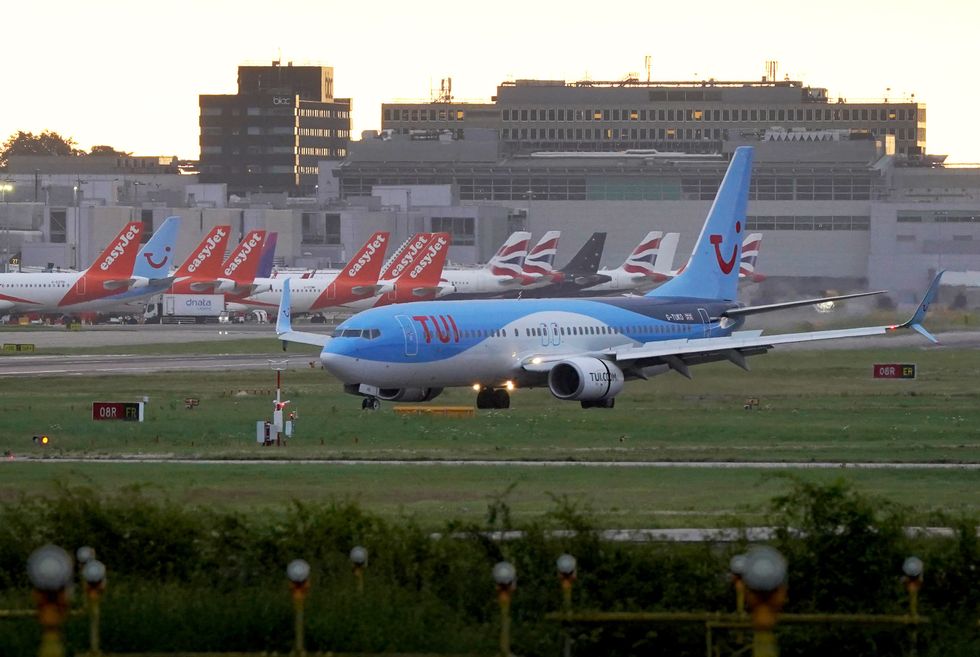Tui plane