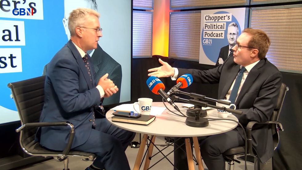 Tum Tugendhat speaks to Christopher Hope