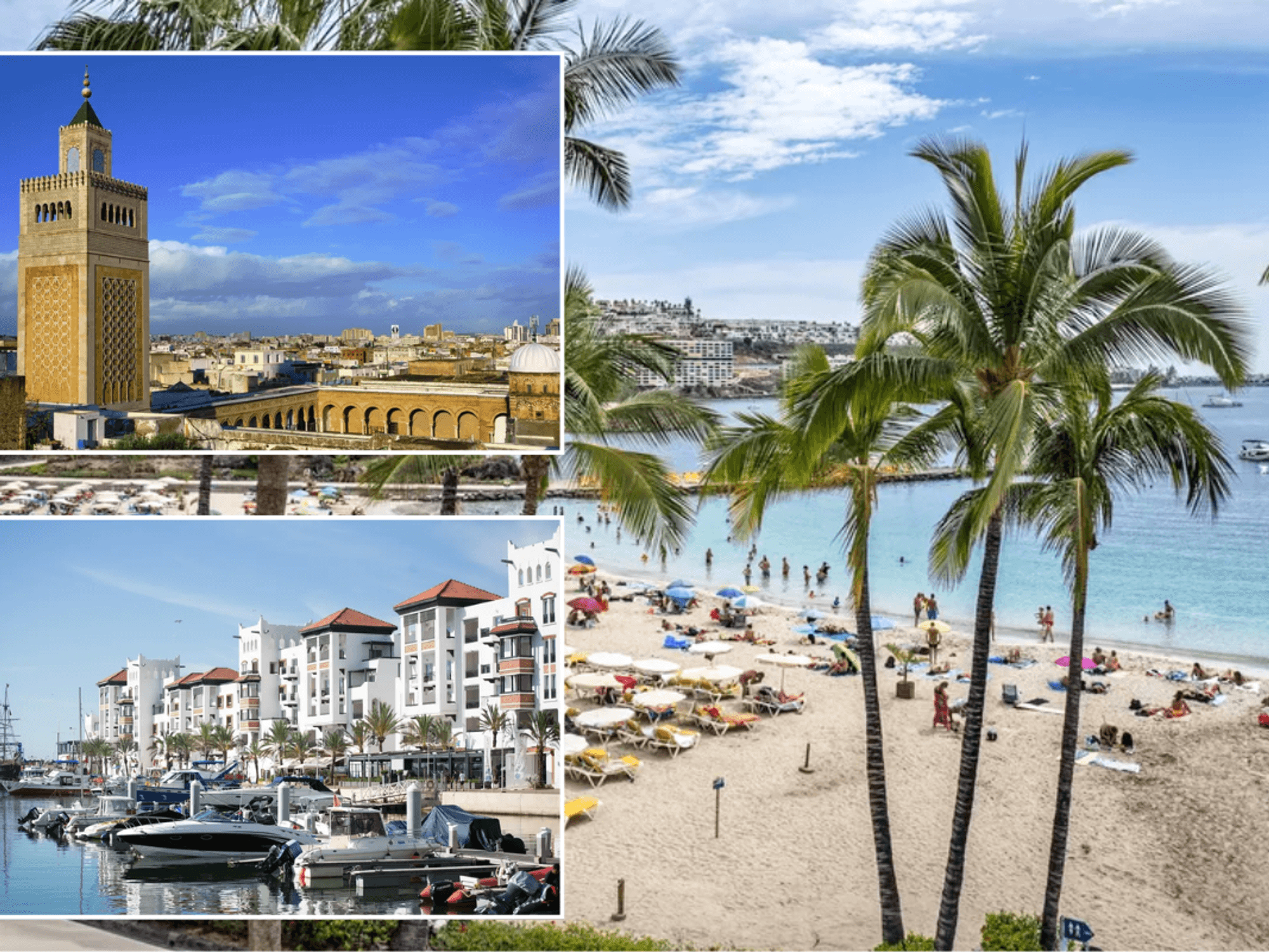 Tunisia / Agadir, Morocco / Gran Canaria