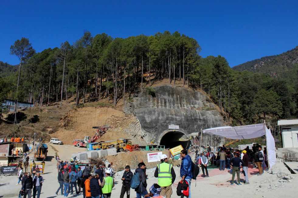 Tunnel in India