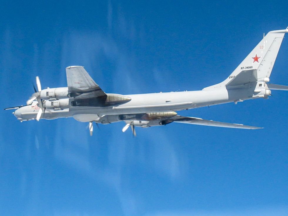 Tupolev Tu-142 spy plane