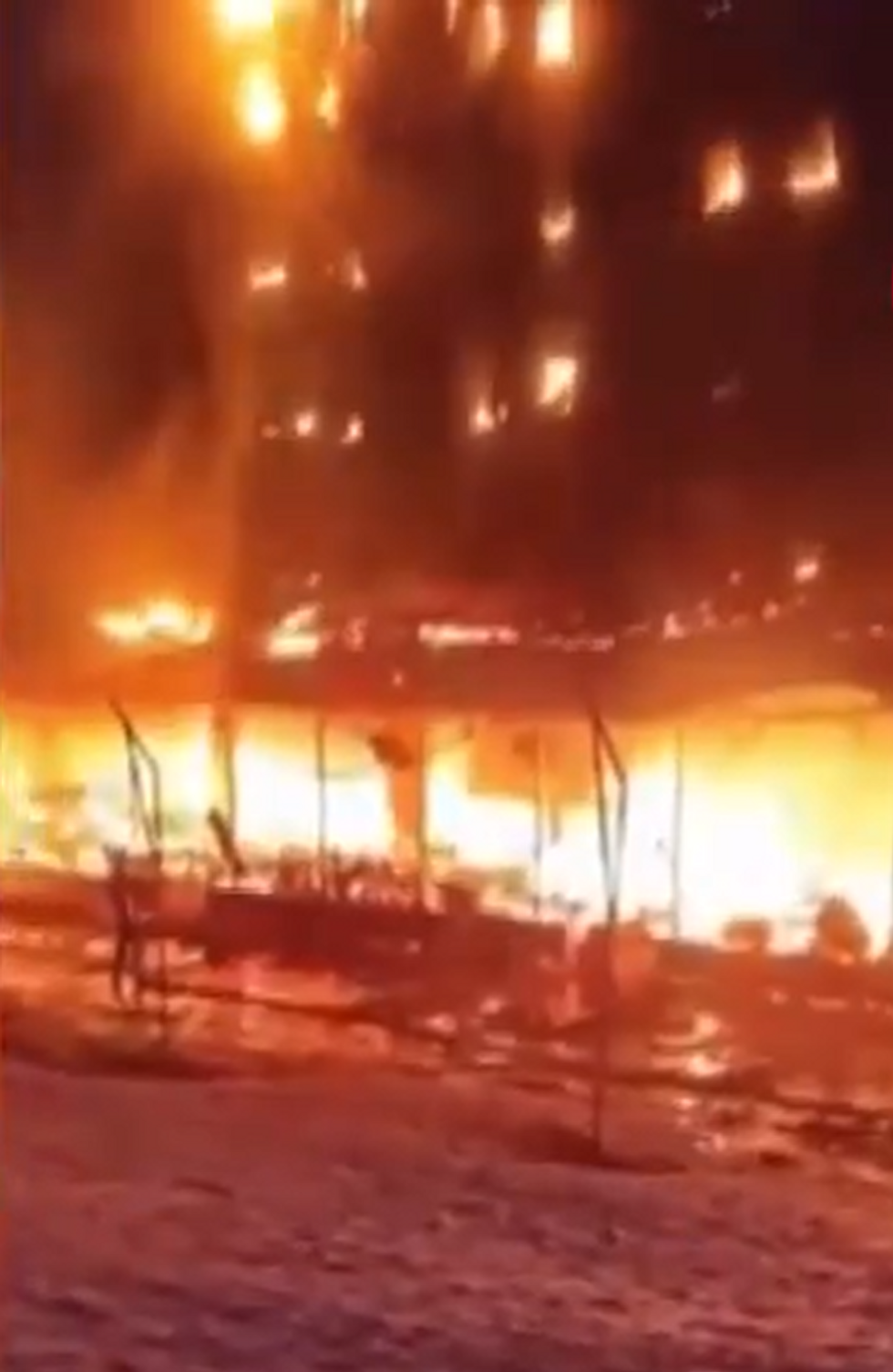 Turkey ski resort fire