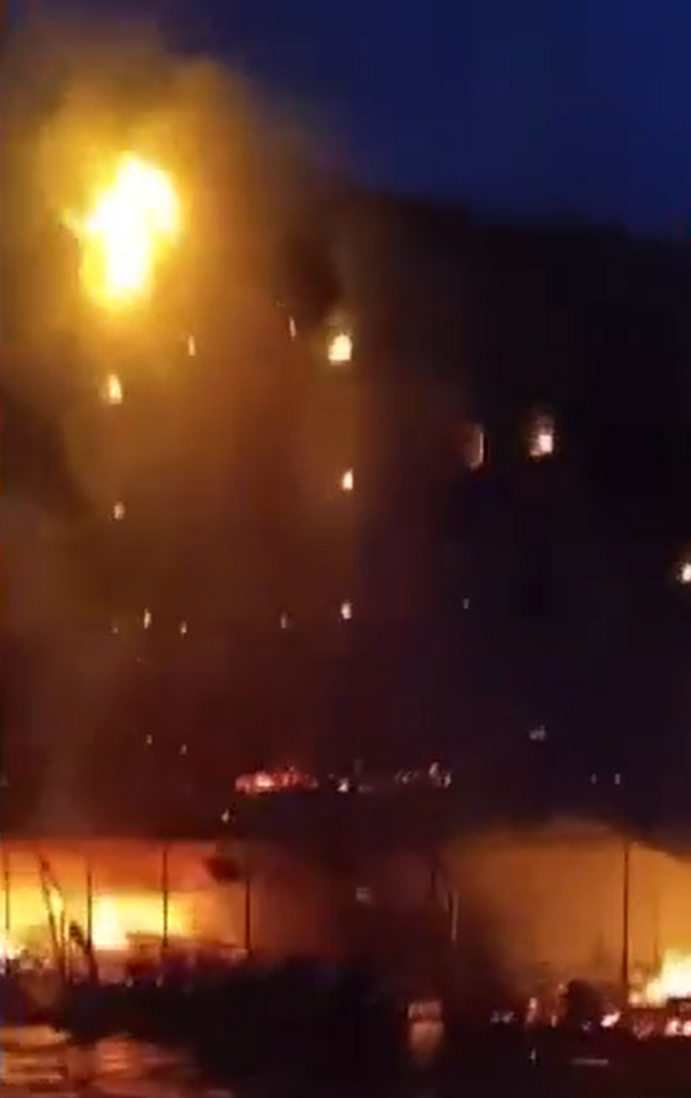 Turkey ski resort fire