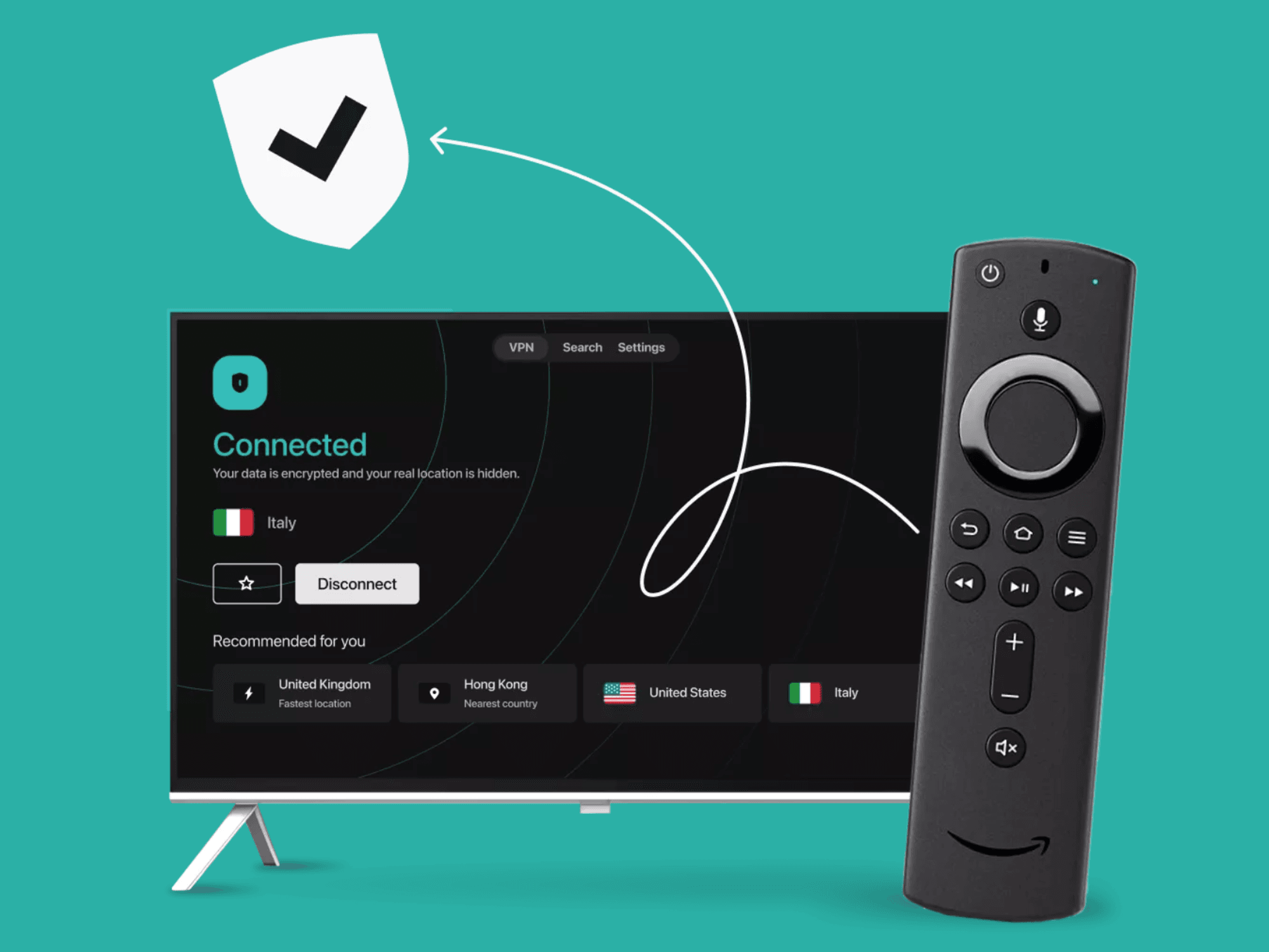 TV with Fire TV Stick