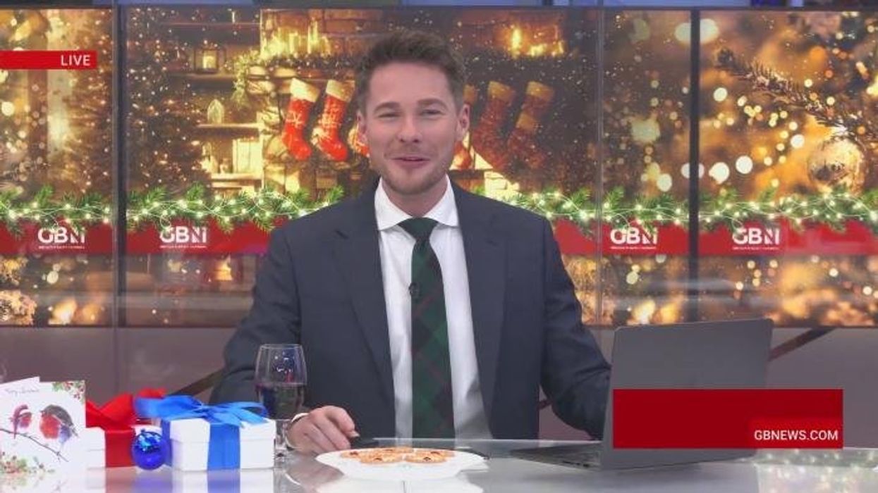 Twas the night before Christmas with a twist, reads Alex Armstrong