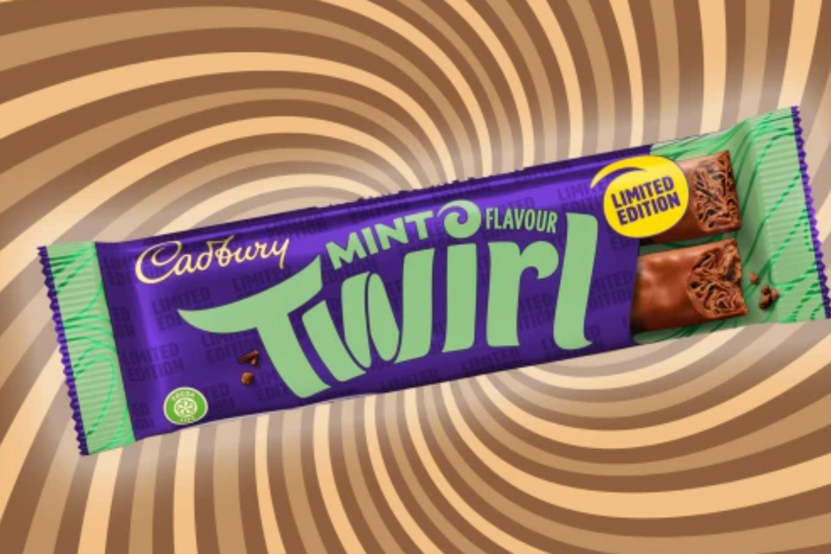 Twirl mint flavour