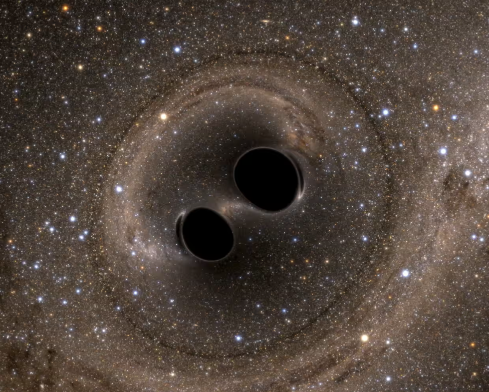 Two black holes