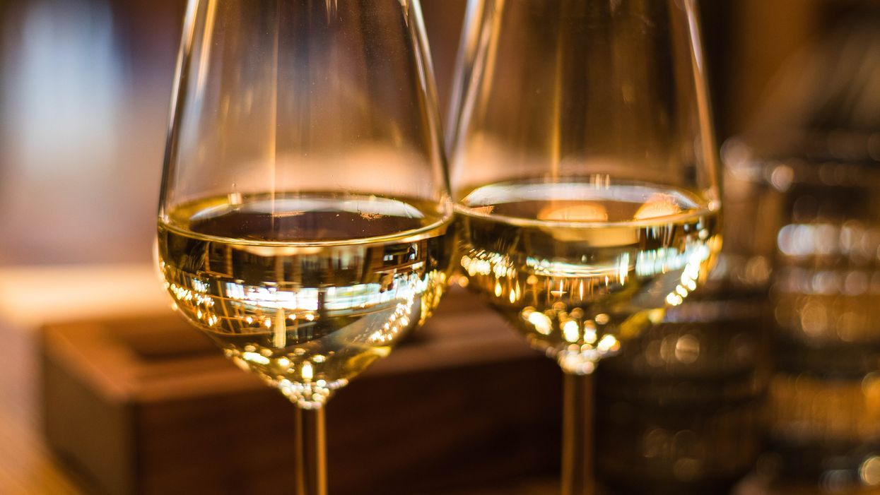 Two glasses of wine