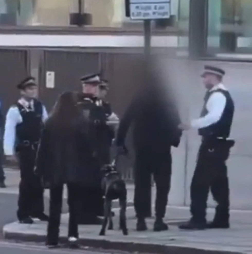 Two Jews reported being targeted with Nazi salutes and threatening behaviour