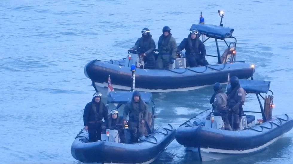 Two made it into UK waters and were picked up by Border Force vessels.