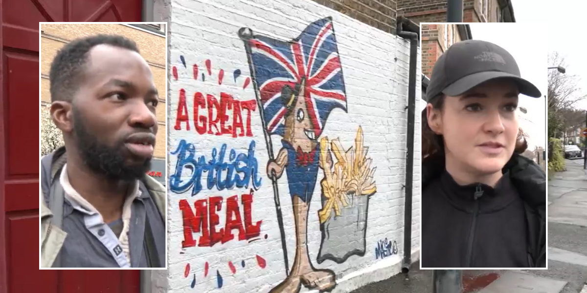 NextImg:Award winning fish and chip shop ordered to remove 'Great British' Union flag mural by local council
