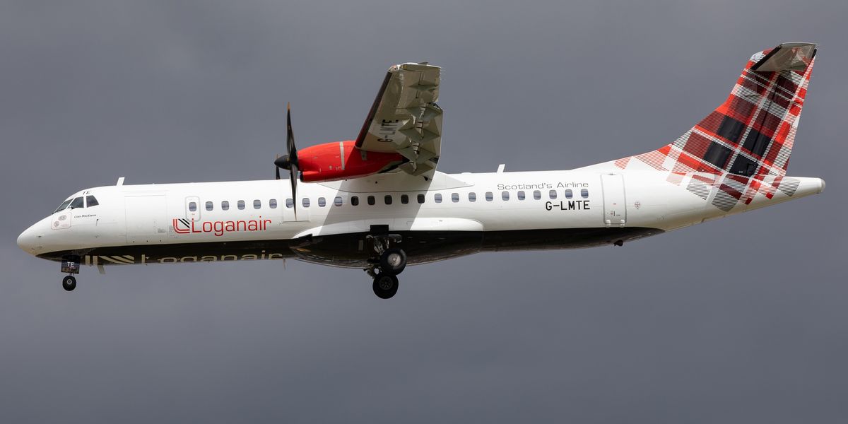 NextImg:Loganair flight forced into emergency landing after lightning strike 'cracked windscreen'