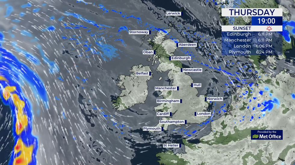 Two storm systems are lined up to give the UK a shake next week