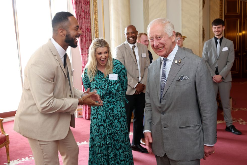 Tyler West and King Charles