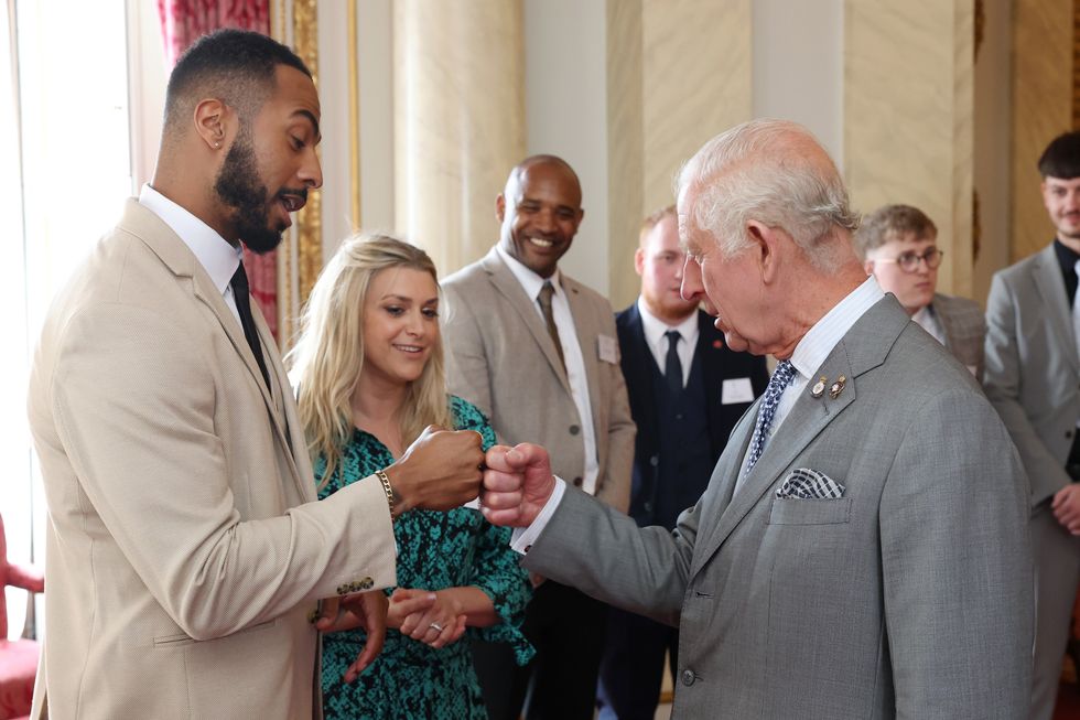 Tyler West and King Charles