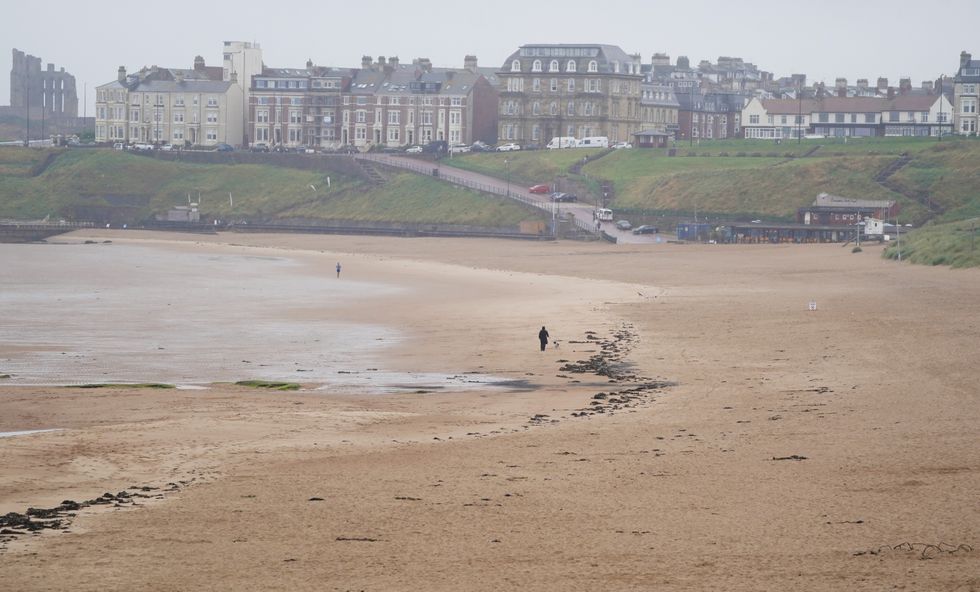 Tynemouth beach