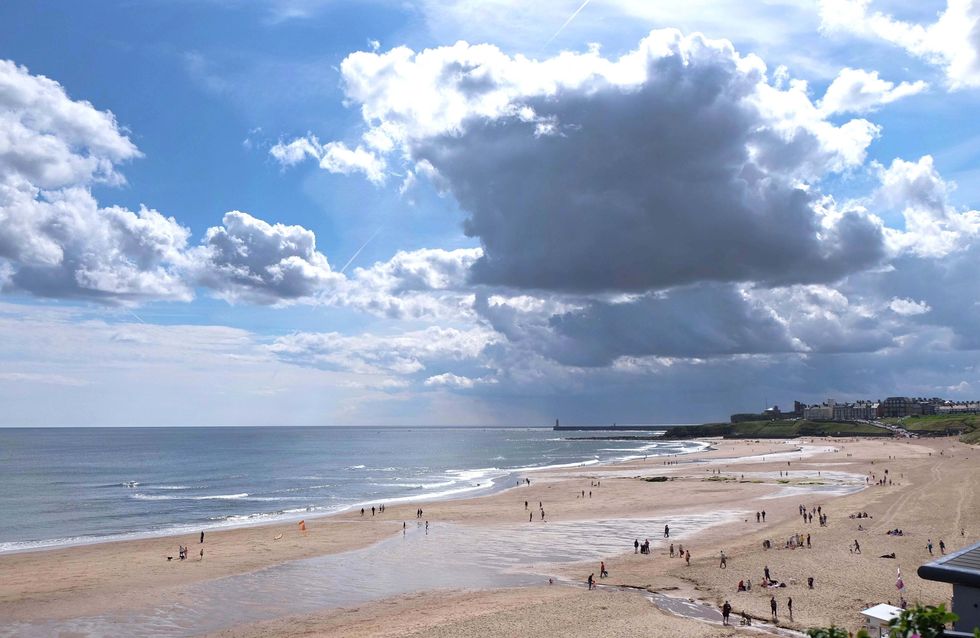 Tynemouth beach