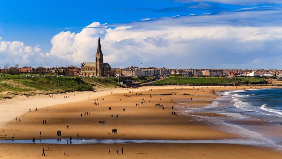 Tynemouth beach