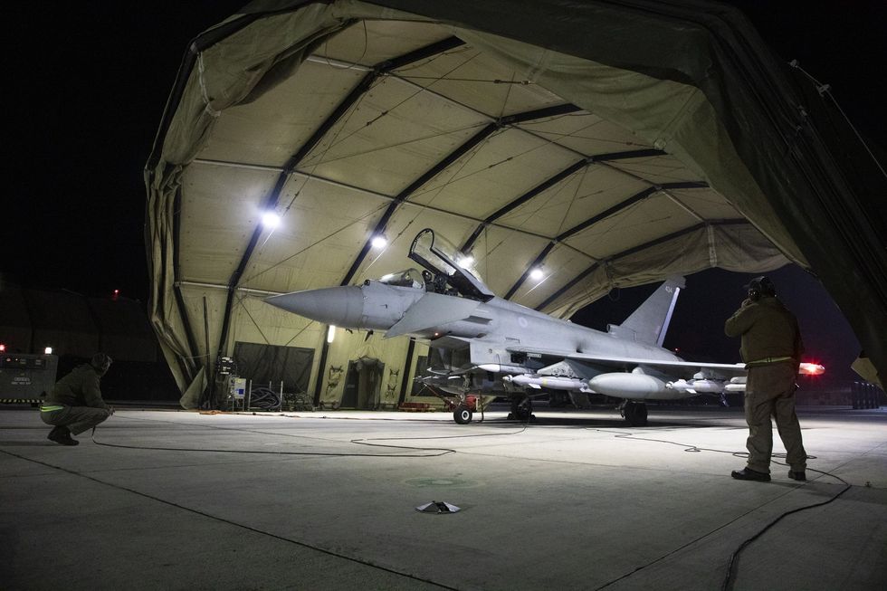 Typhoon at RAF Akrotiri