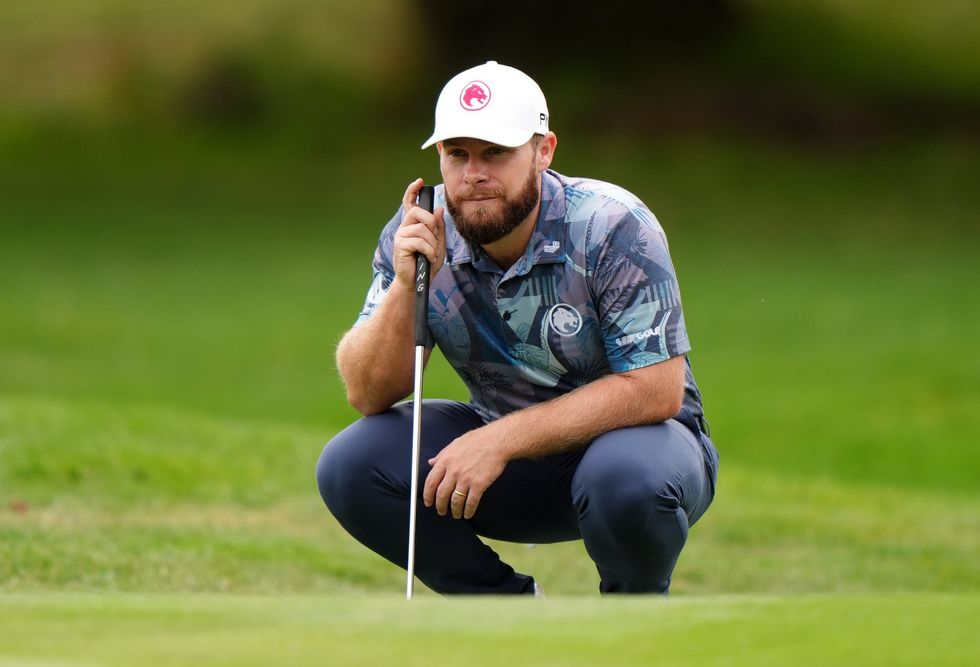 Tyrell Hatton was coy when asked about Rory McIlroy's comments