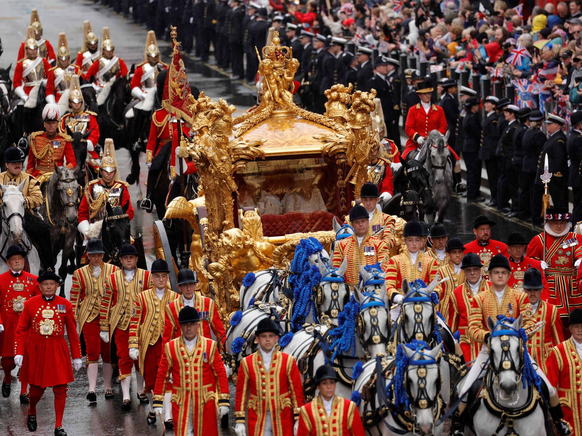 Tyrone at King Charles's coronation