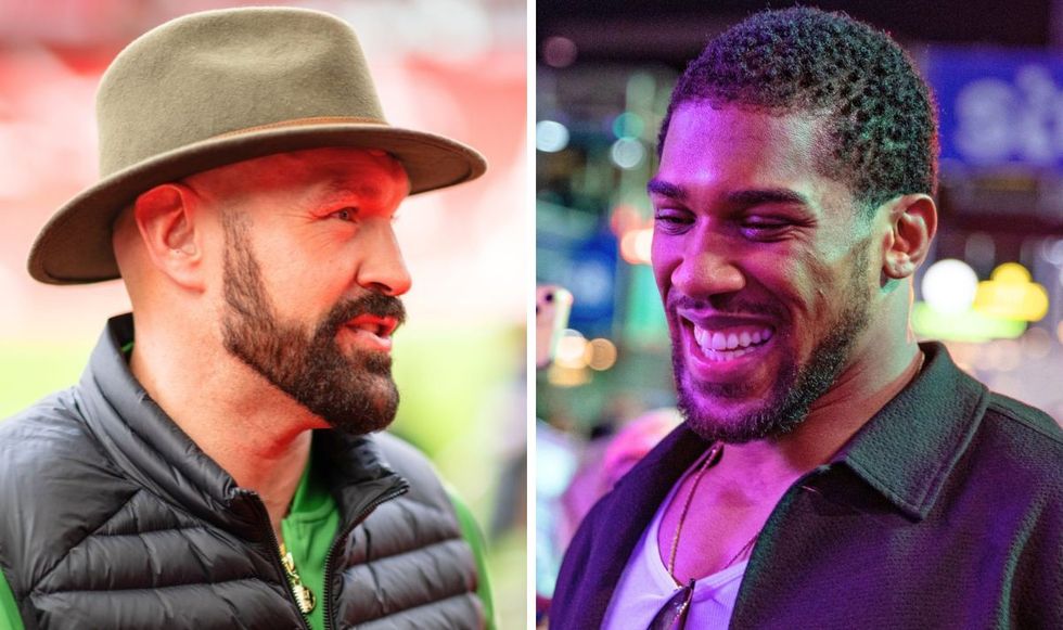 Tyson Fury and Anthony Joshua