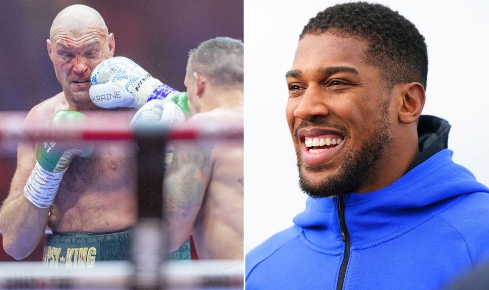 Tyson Fury and Anthony Joshua