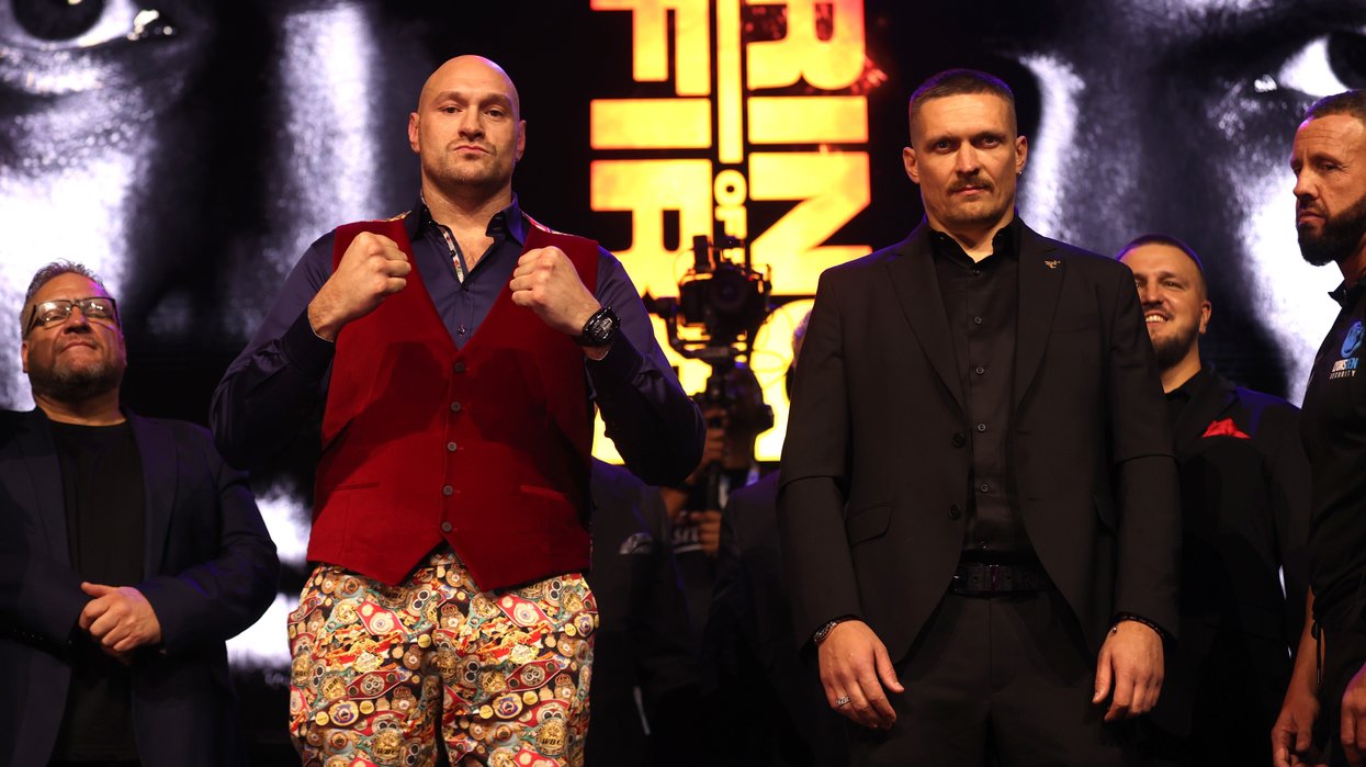 Tyson Fury and Oleksandr Usyk