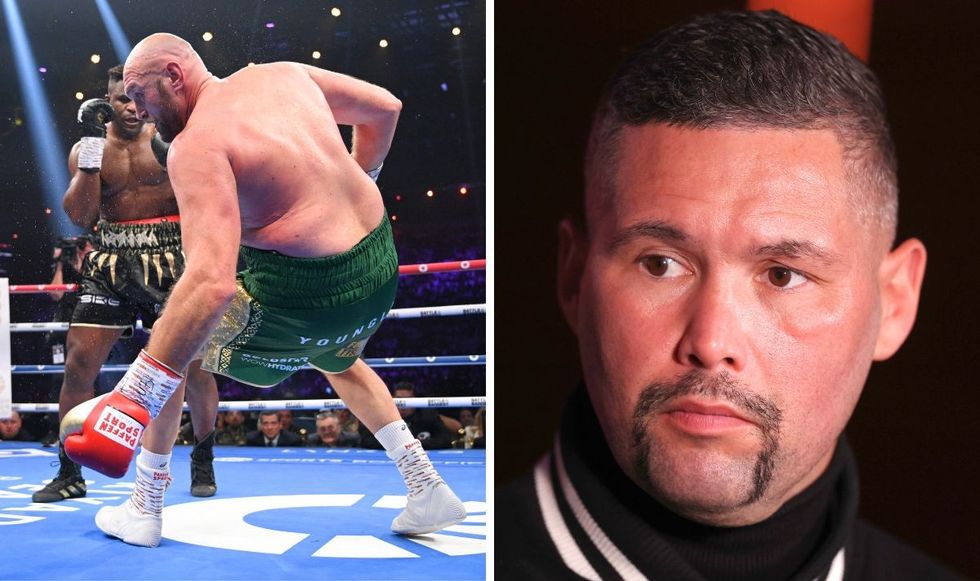 Tyson Fury and Tony Bellew
