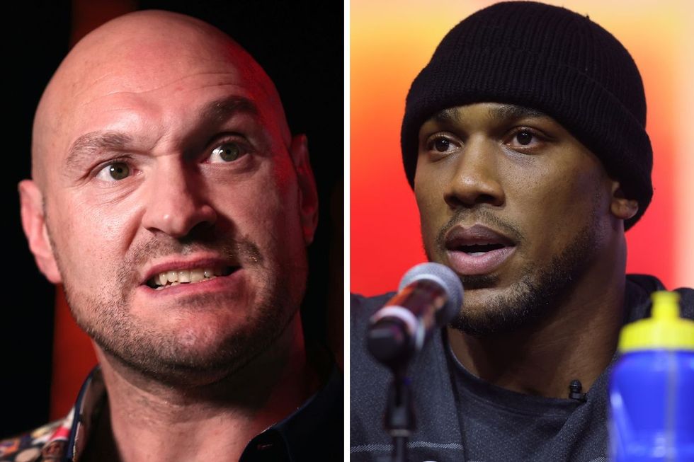 Tyson Fury Anthony Joshua