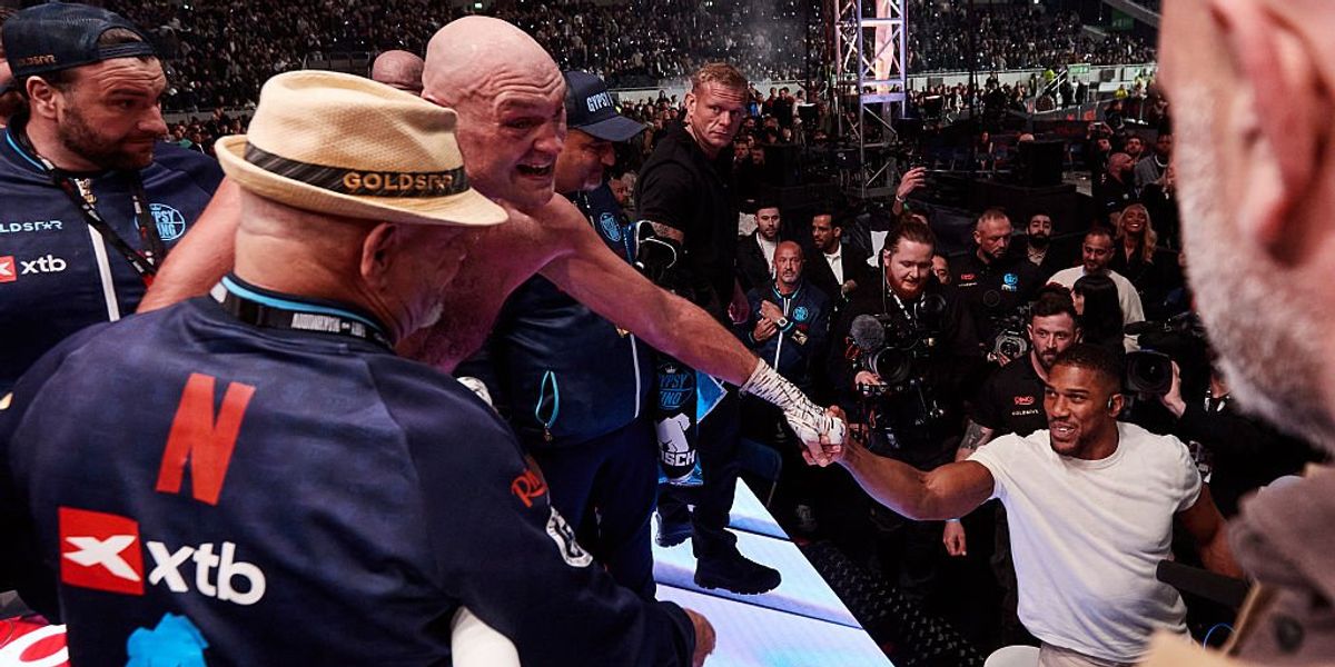 Tyson Fury confirms Anthony Joshua warm-up fight date Tyson Fury confirms Anthony Joshua warm-up fight date