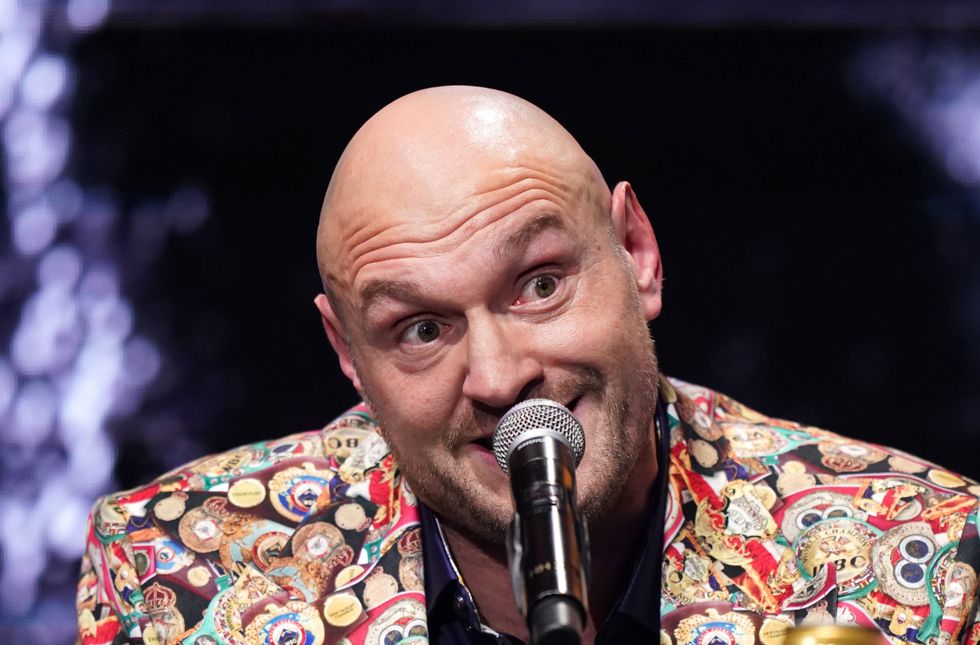Tyson Fury boxing