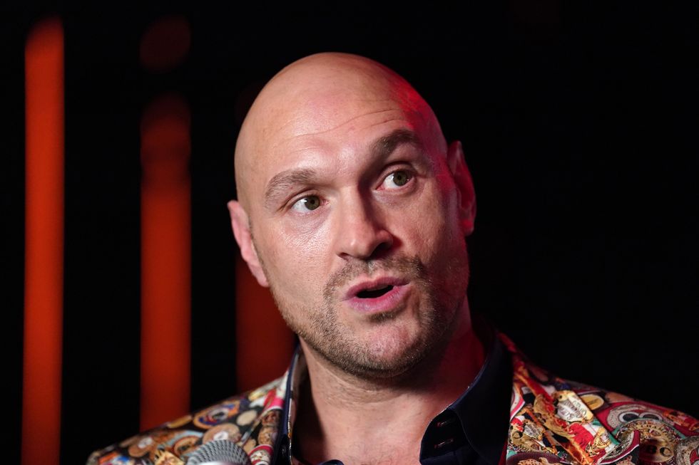 Tyson Fury boxing