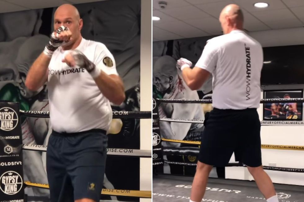 Tyson FUry boxing