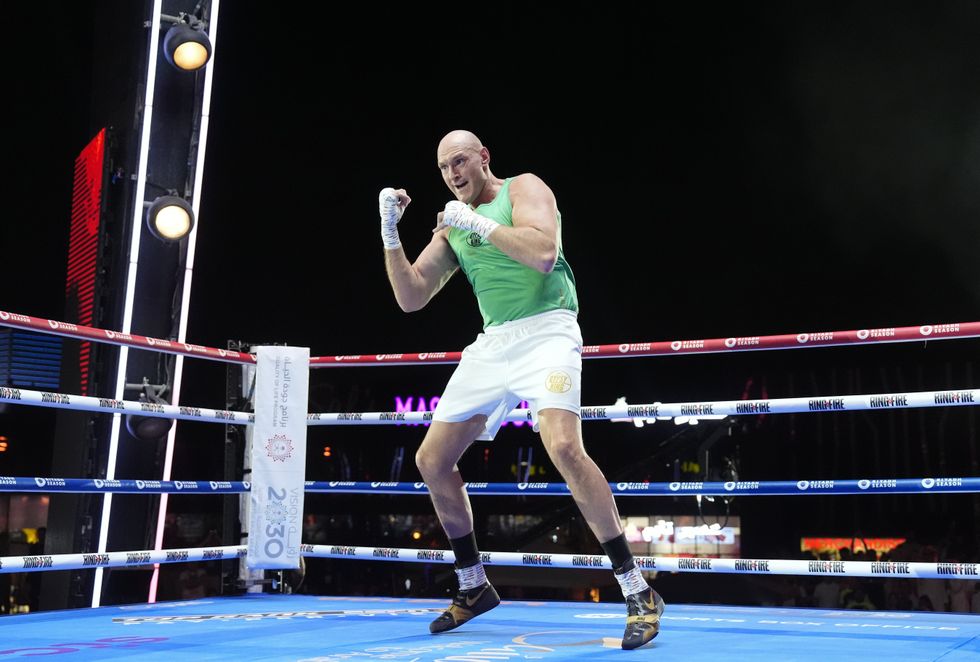 Tyson Fury boxing