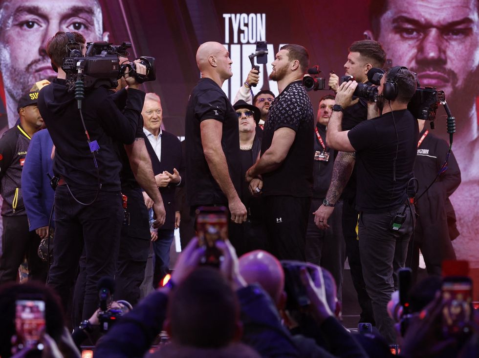 Tyson Fury faces Arslanbek Makhmudov on Saturday night in his comeback fight