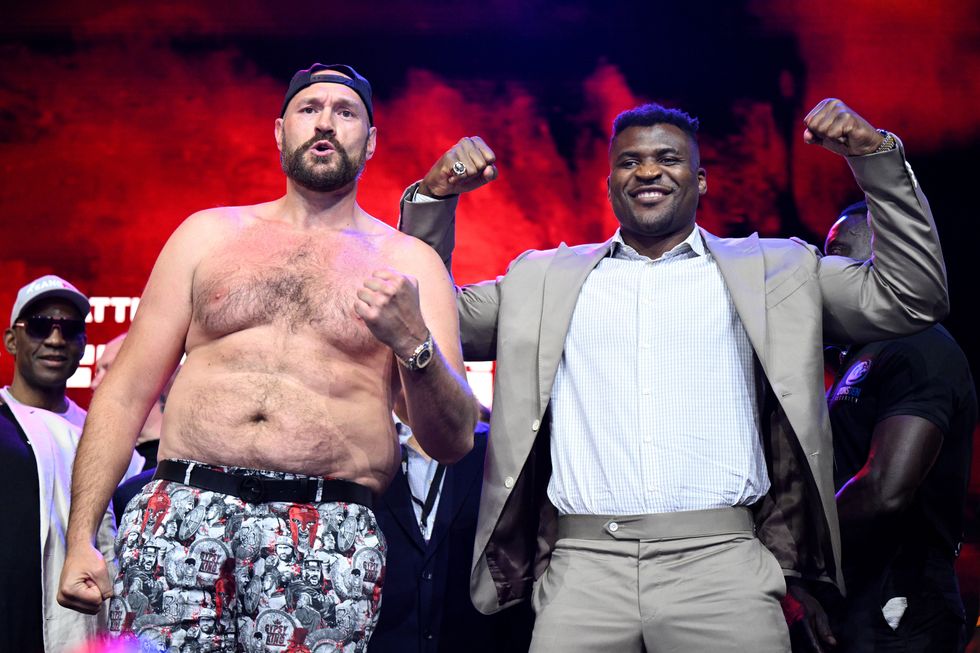 Tyson Fury Francis Ngannou