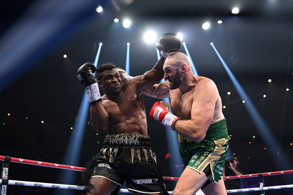 Tyson Fury Francis Ngannou